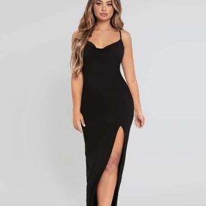 Shein black dress